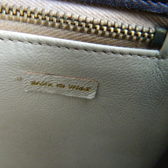 Vintage 1950s Spanish Leather Doctor Bag Purse - Picture 6 of 8